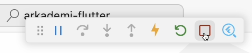 stop button