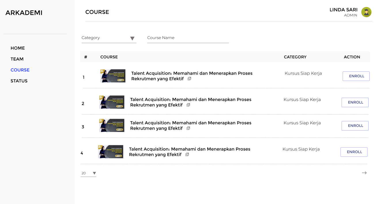 course dev2