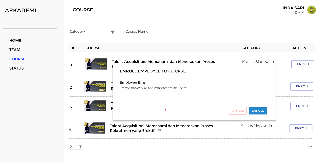 course dev2