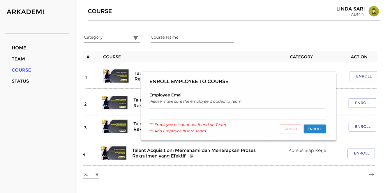 course dev2